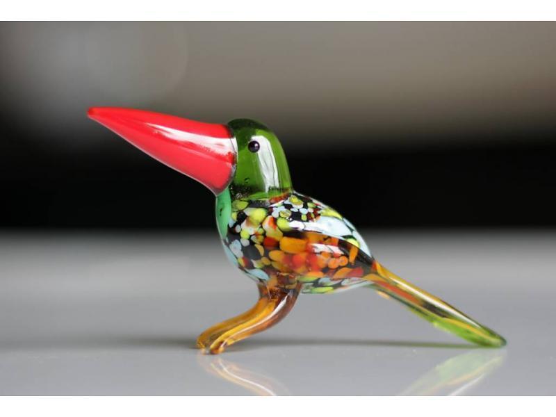 vetro-gallery-glassculptuur-vogel-toekan-groene-ko