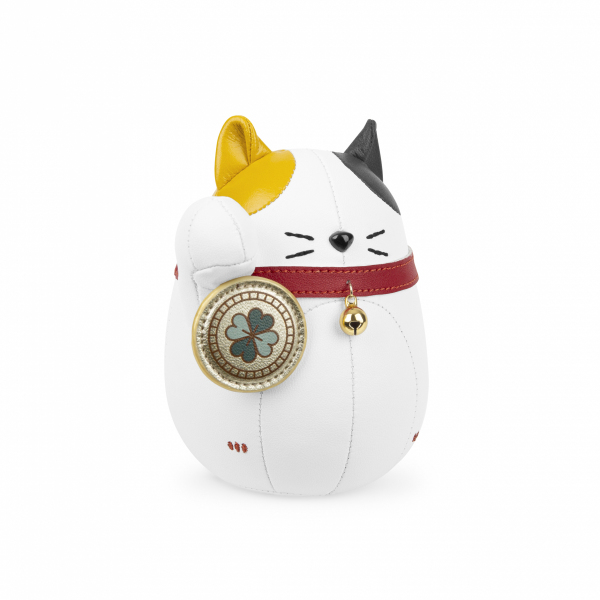 ZUPV0347-0106-Lucky-Cat-Fuu-clover-white-ochre-1